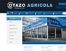 Tablet Screenshot of otazoagricola.com